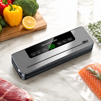 Vacuum Sealer Machine for Food Storage – Automatic Food Vacuum Sealer