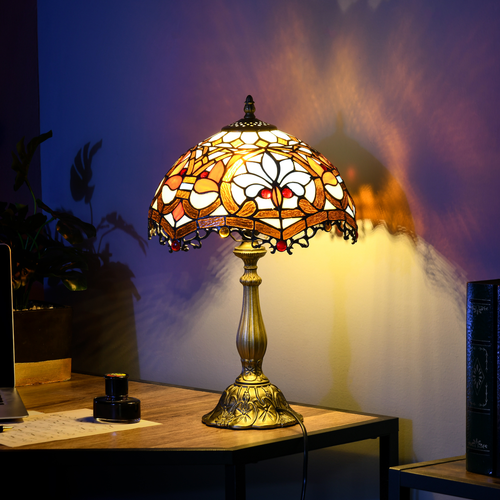 Antique Table Lamp, for Bedroom Bedside, Bulb not Included