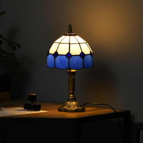 Antique Table Lamp, for Bedroom Bedside, Bulb not Included